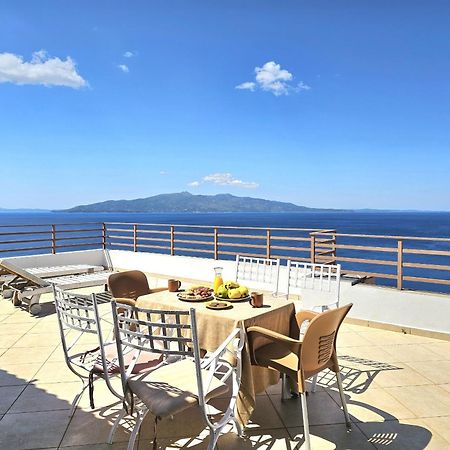 Ferienwohnung Sunset Penthouse Sarandë Exterior foto