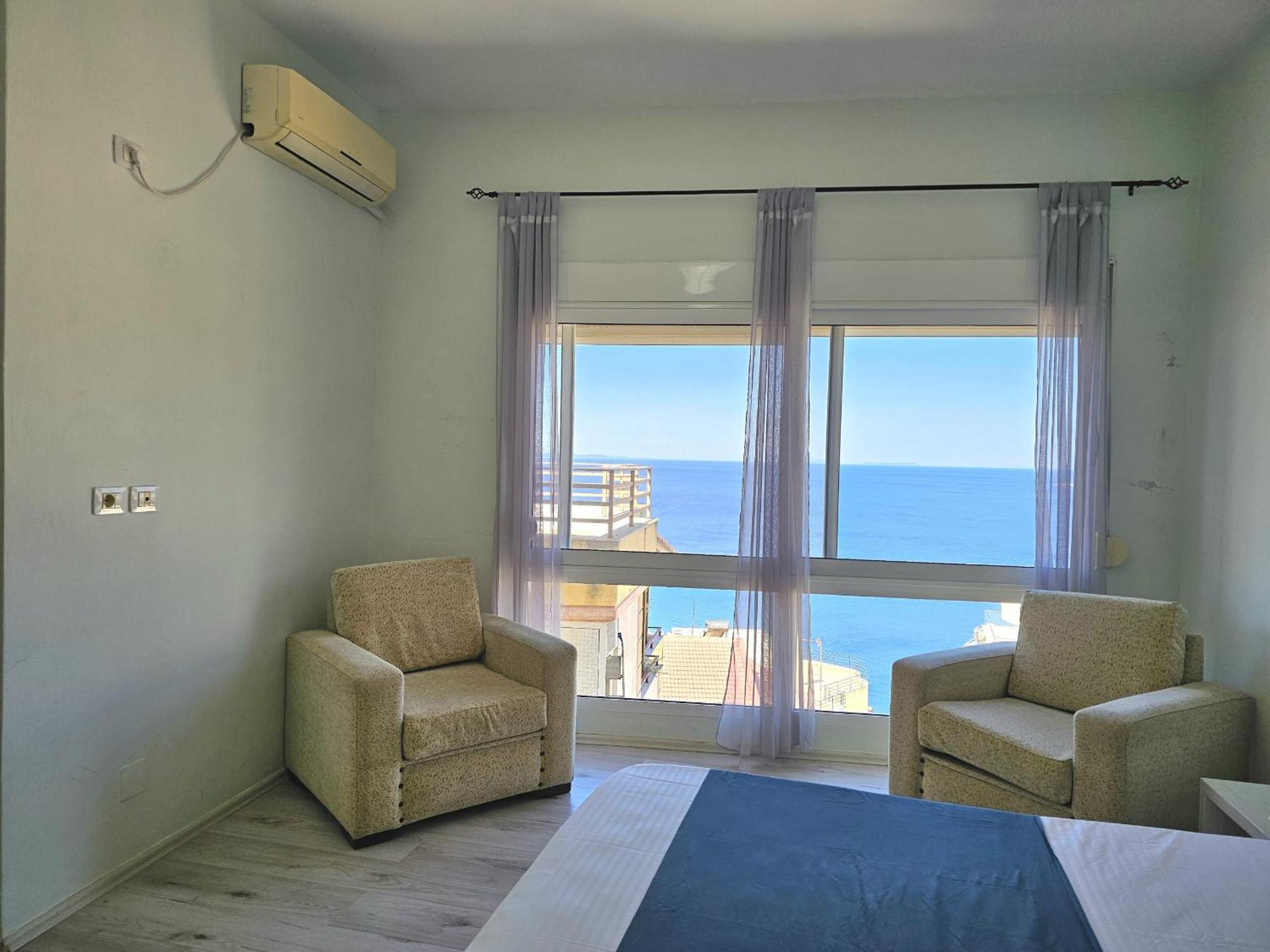Ferienwohnung Sunset Penthouse Sarandë Exterior foto