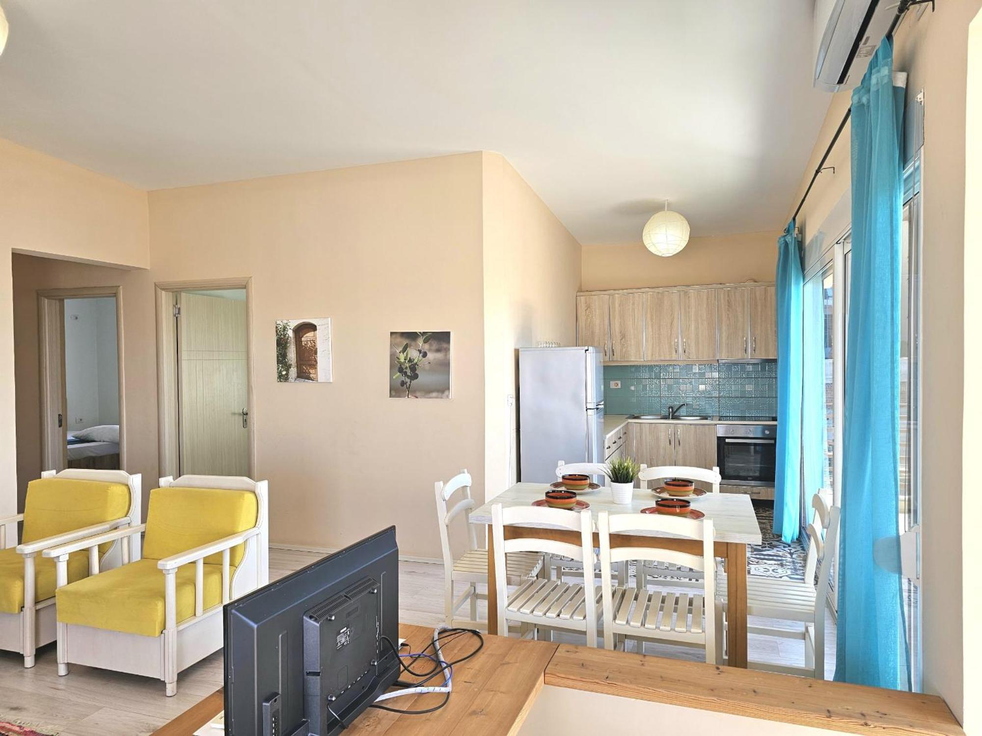 Ferienwohnung Sunset Penthouse Sarandë Exterior foto